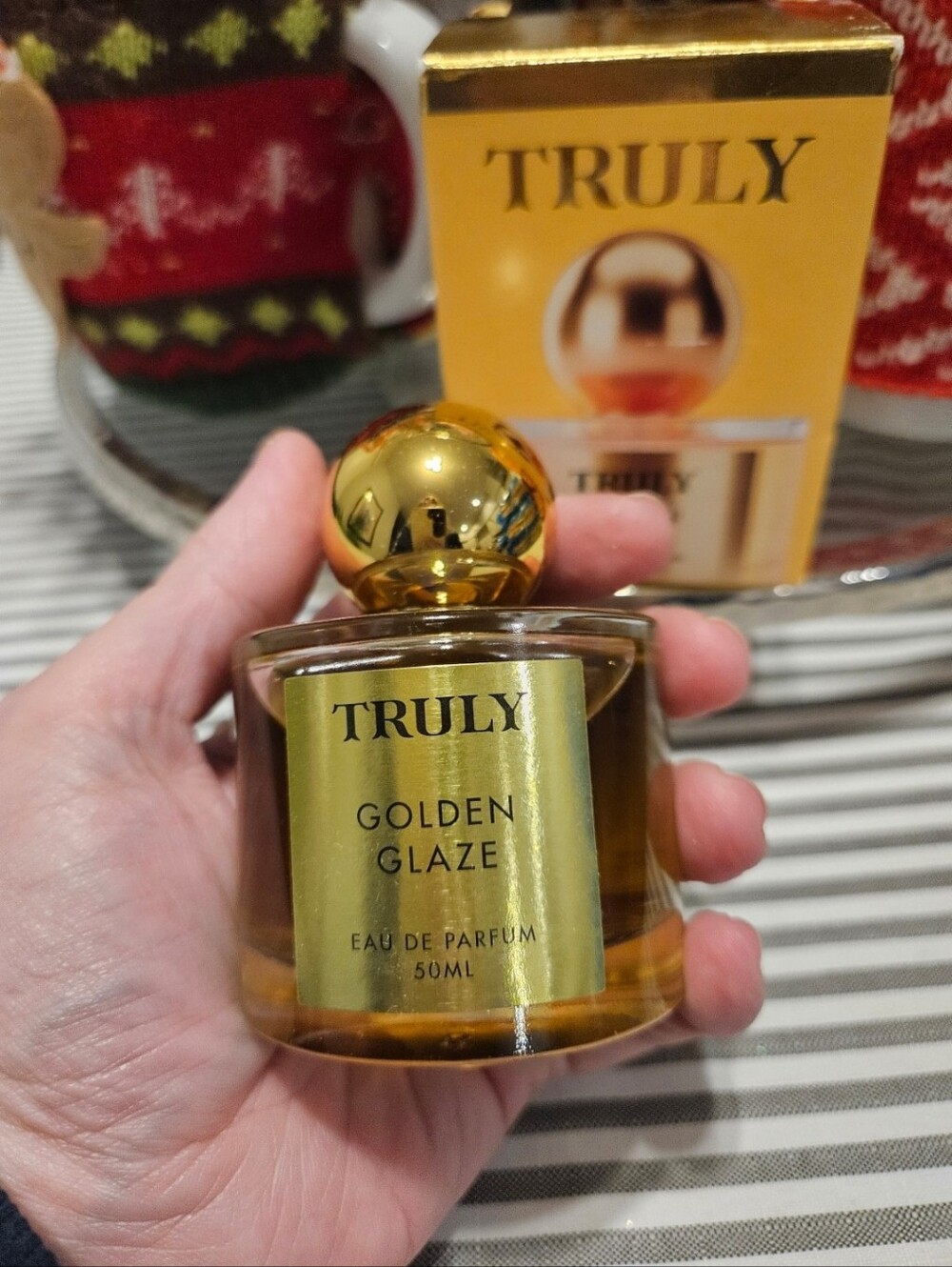 TRULY Golden Glaze Perfume Bottle